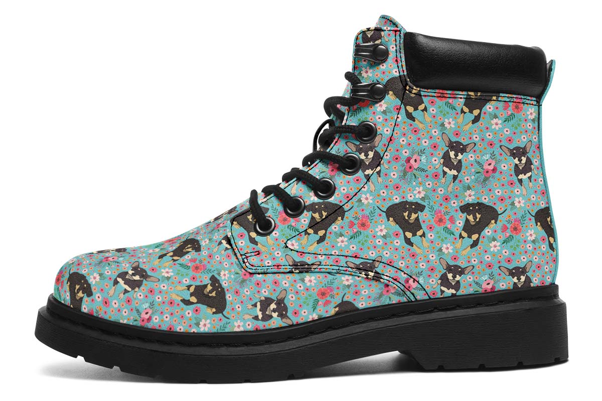 Chiweenie Flower Classic Vibe Boots