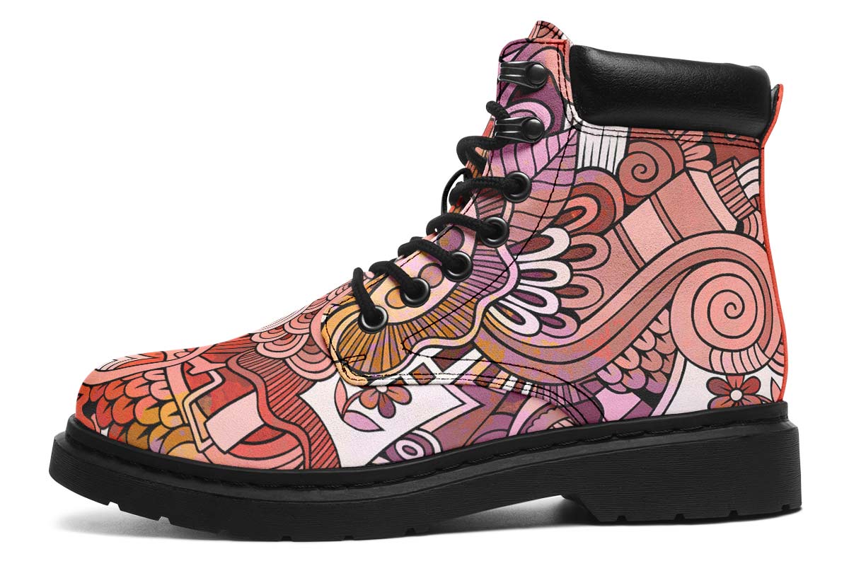 Colorful Art Classic Vibe Boots