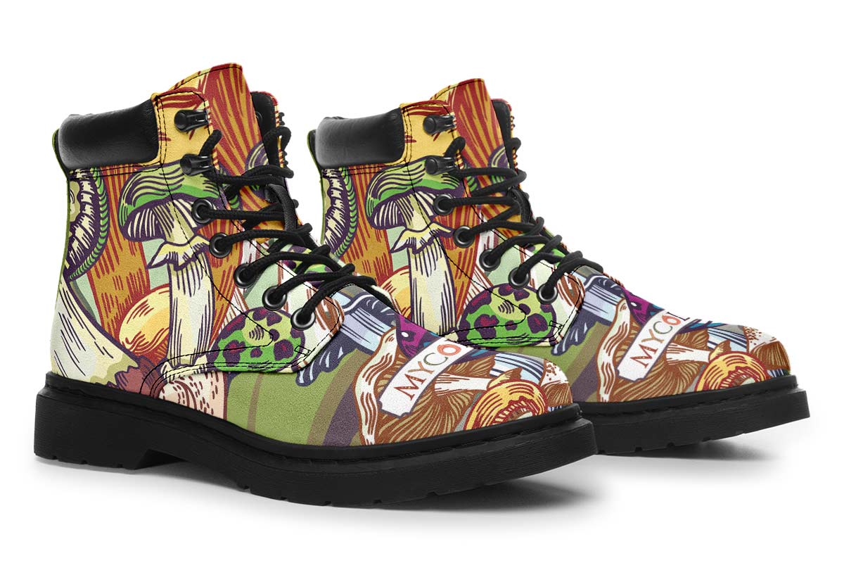 Colorful Mycology Classic Vibe Boots