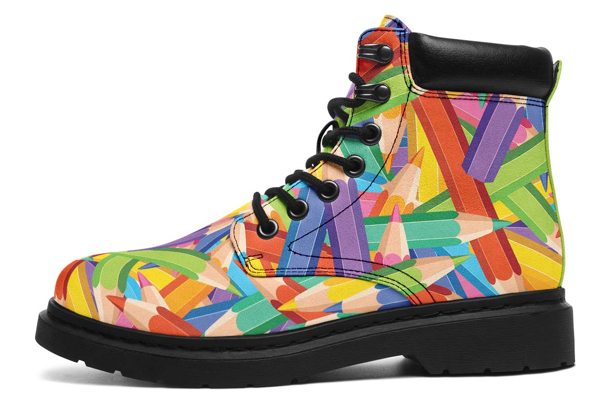 Colorful Pencils Classic Vibe Boots