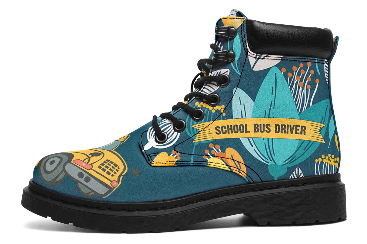 Doodle School Bus Driver Classic Vibe Boots