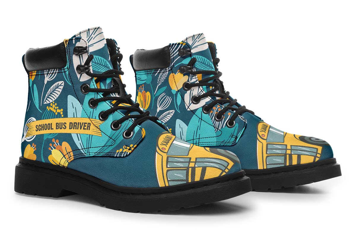 Doodle School Bus Driver Classic Vibe Boots