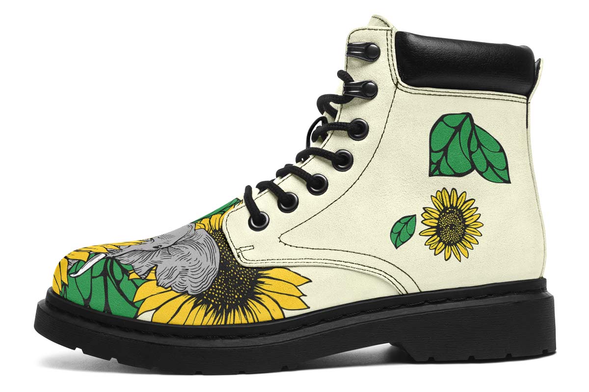 Elephant Sunflower Classic Vibe Boots