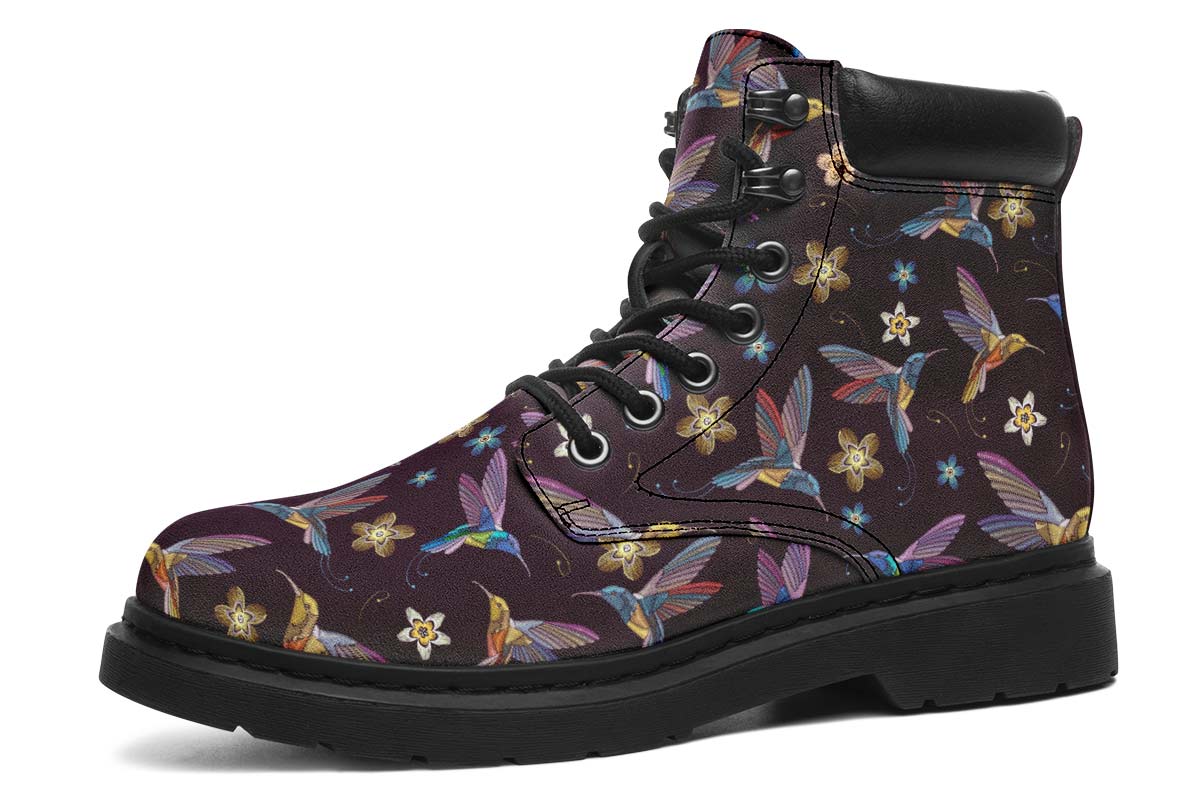 Embroidery Hummingbirds Classic Vibe Boots