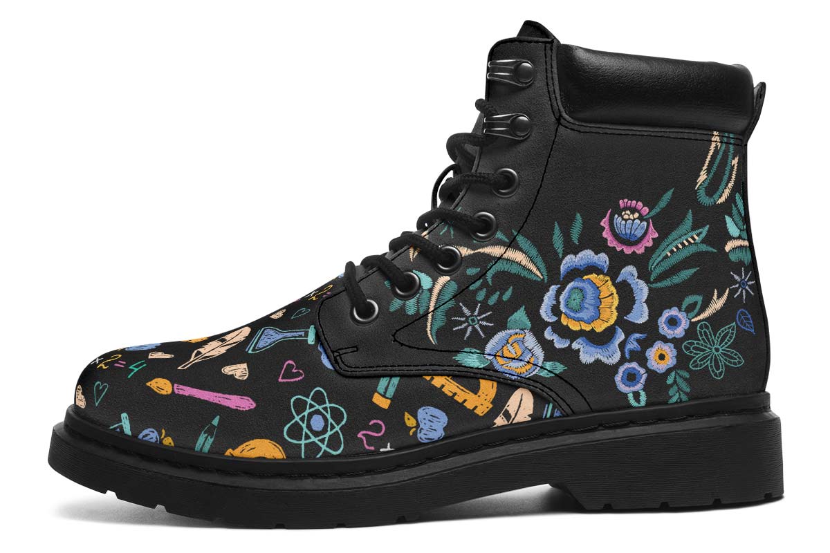 Embroidery Teaching Classic Vibe Boots