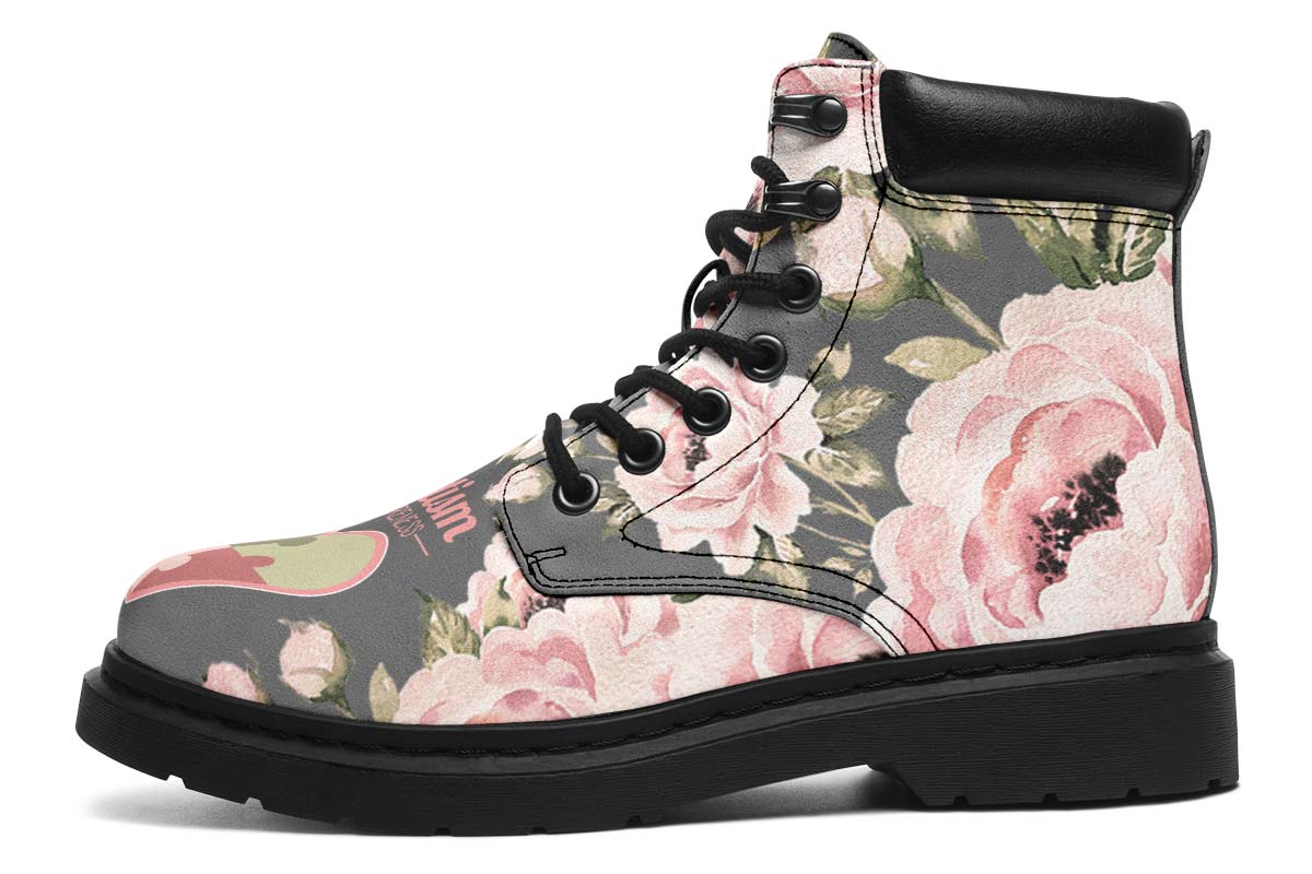 Floral Autism Awareness Classic Vibe Boots