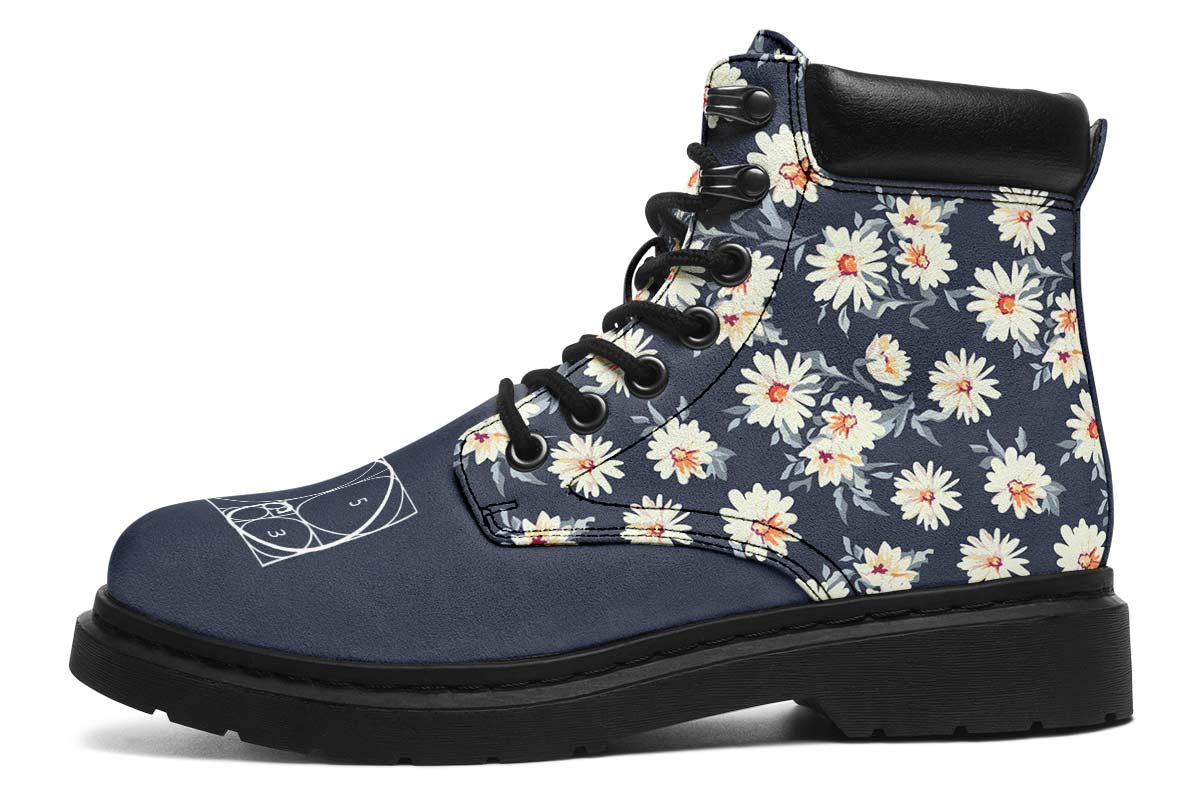 Floral Golden Ratio Classic Vibe Boots