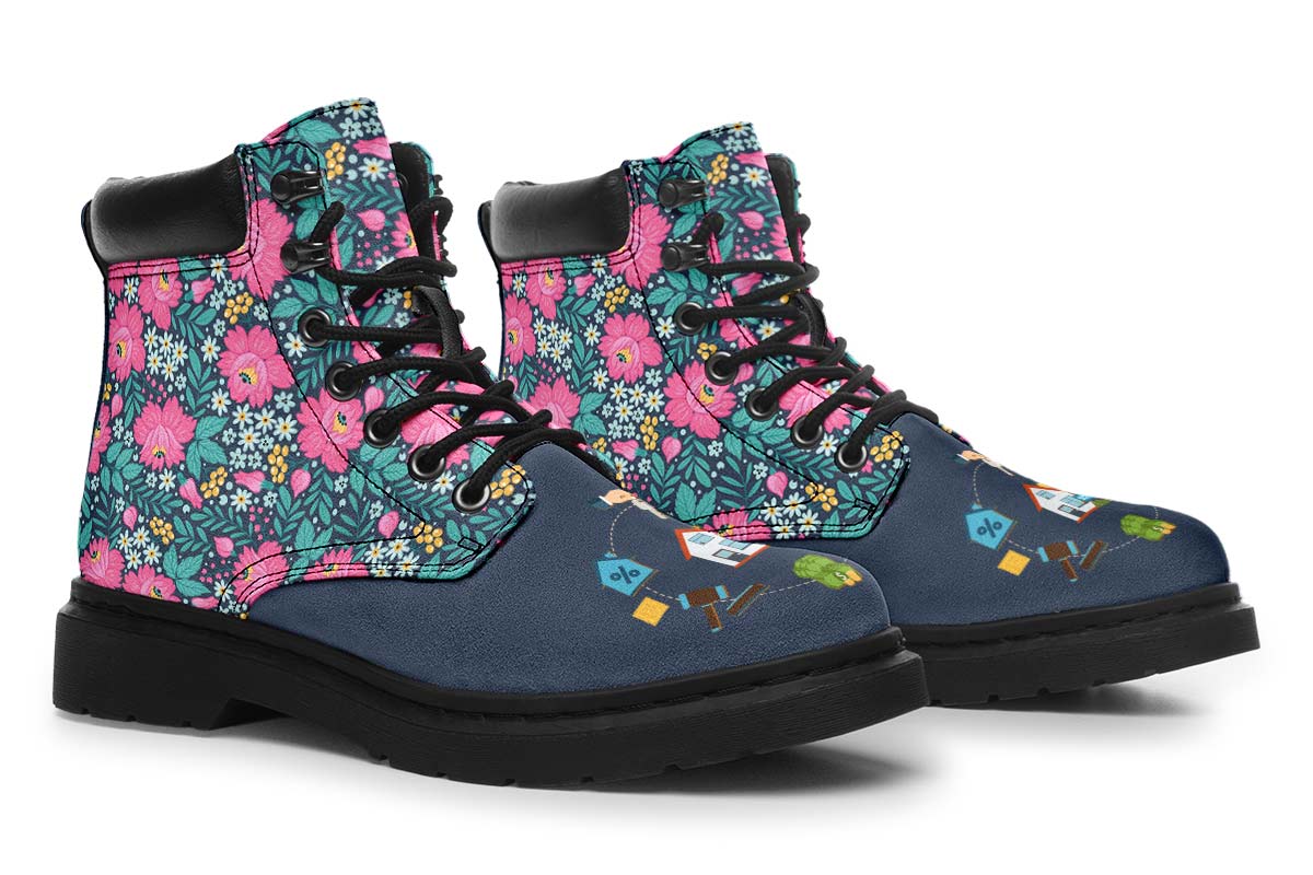 Floral Real Estate Classic Vibe Boots