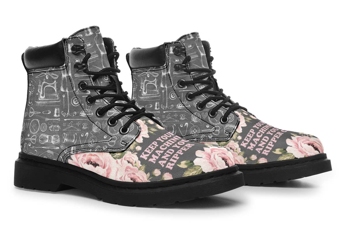 Floral Sewing Classic Vibe Boots