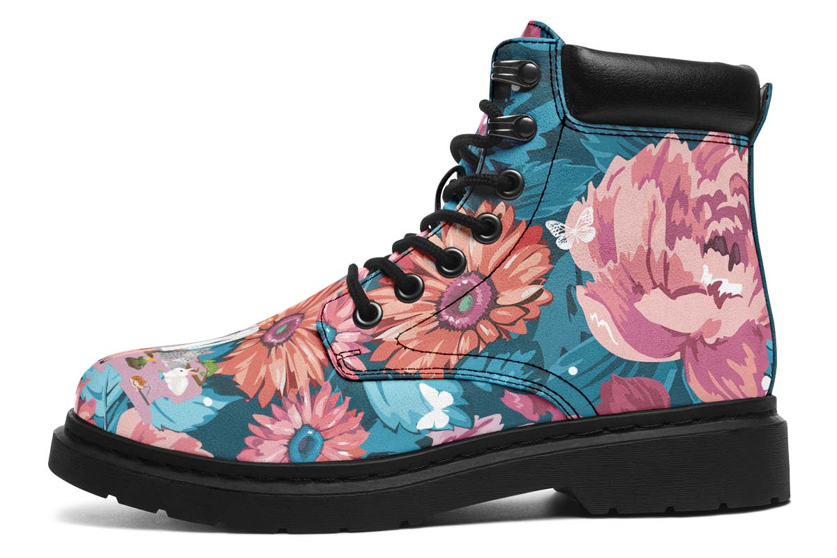 Floral Veterinarian Classic Vibe Boots
