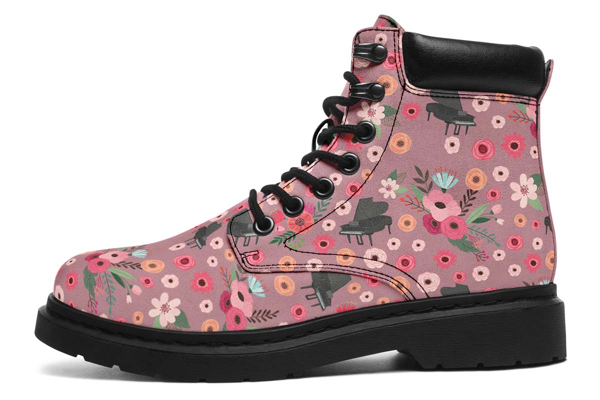 Flower Piano Classic Vibe Boots