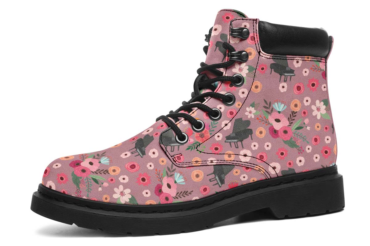 Flower Piano Classic Vibe Boots