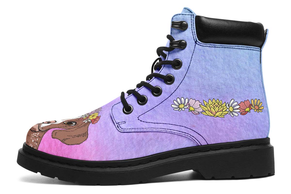 Fun Floral German Shorthair Classic Vibe Boots