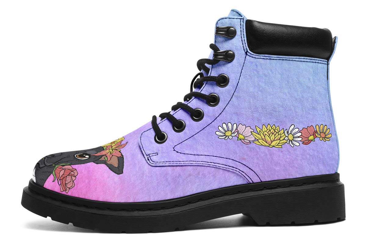 Fun Floral Greyhound Classic Vibe Boots
