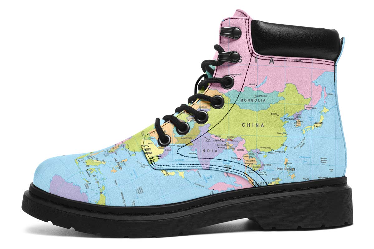 Geography Globe Classic Vibe Boots
