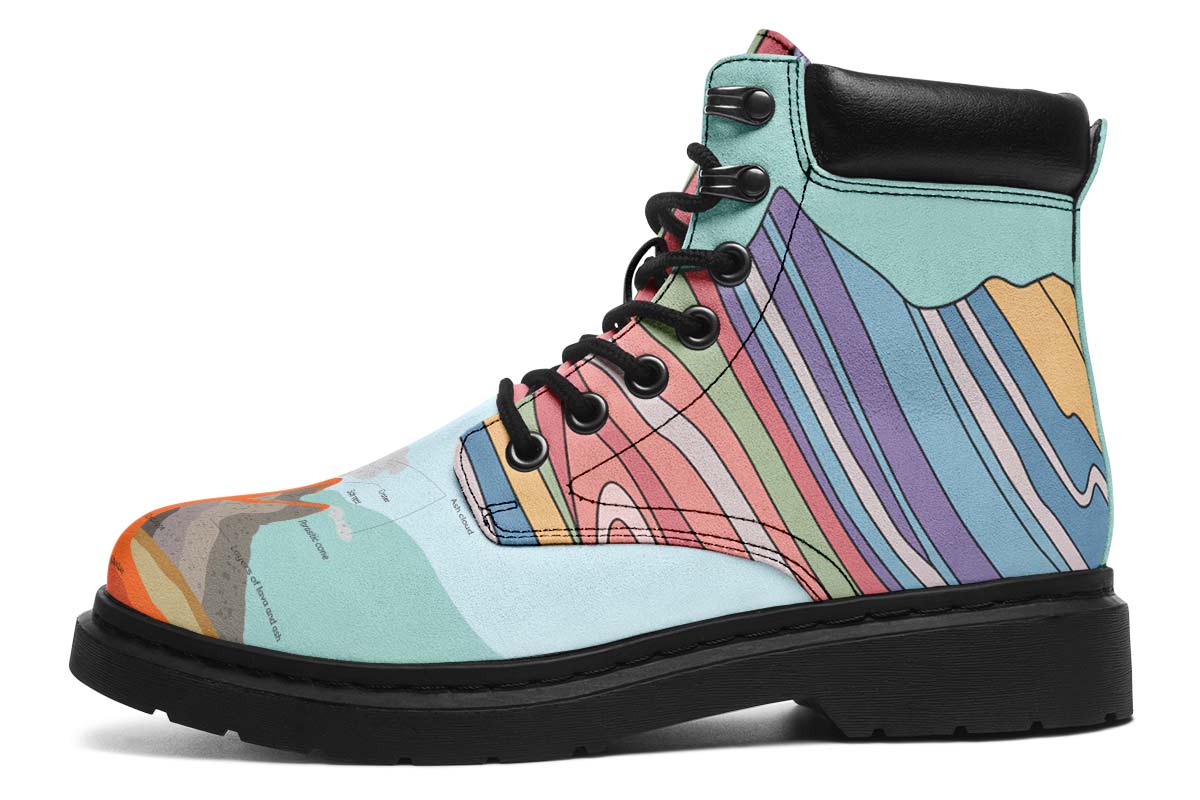 Geology Diagram Classic Vibe Boots