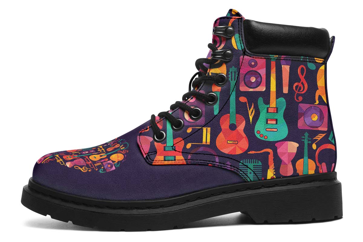 Geometric Music Classic Vibe Boots