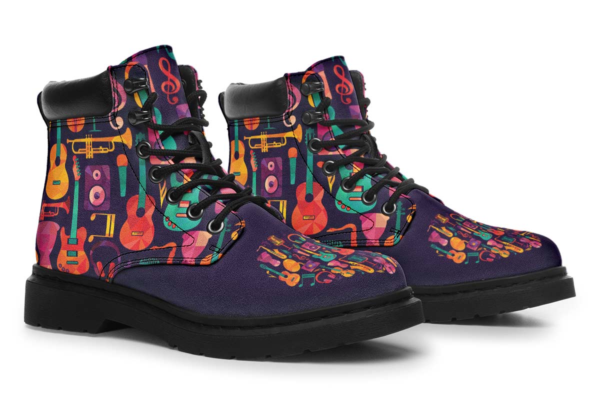 Geometric Music Classic Vibe Boots