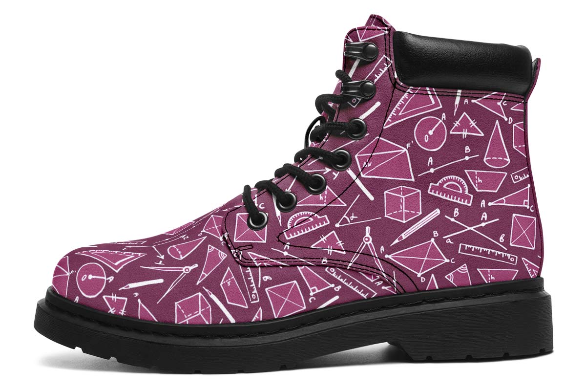 Geometry Pattern Classic Vibe Boots