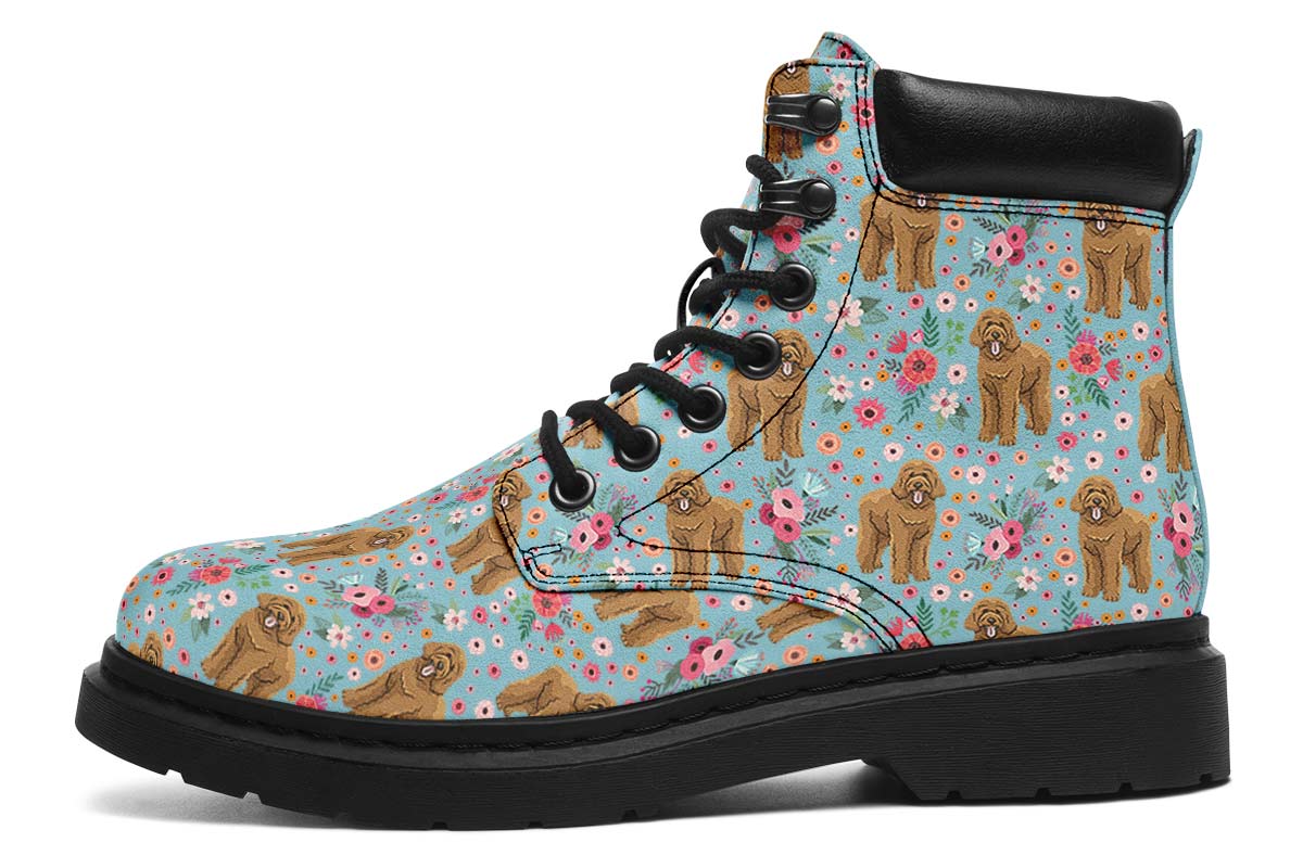 Goldendoodle Flower Classic Vibe Boots