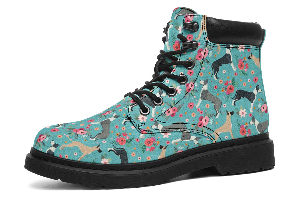 Great Dane Flower Classic Vibe Boots