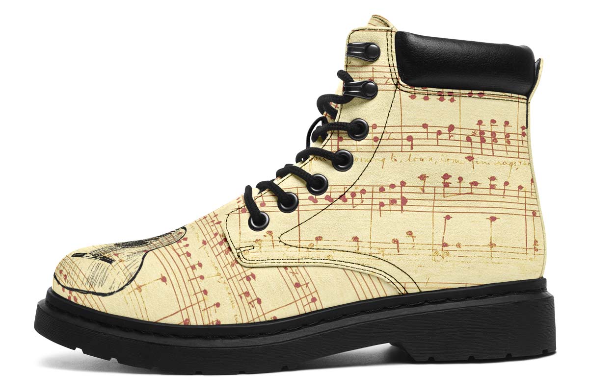 Guitar Sketch Classic Vibe Boots