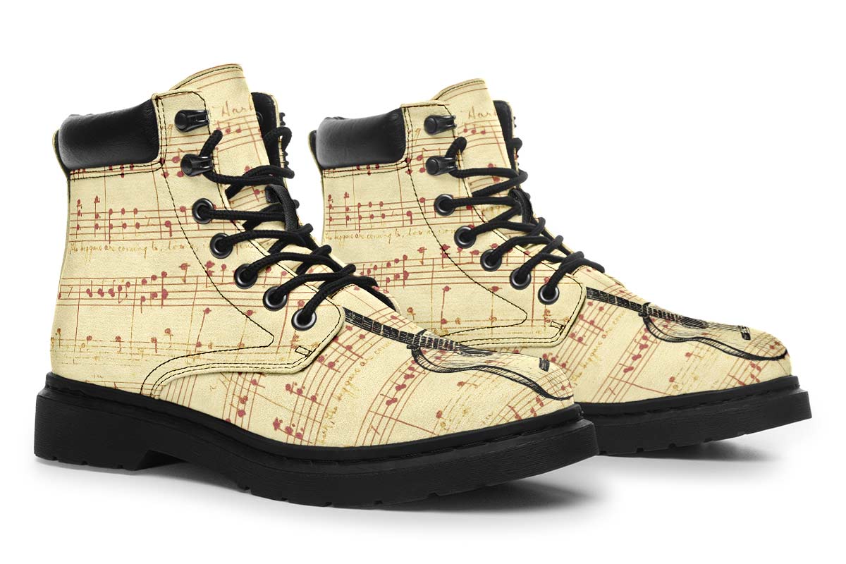 Guitar Sketch Classic Vibe Boots