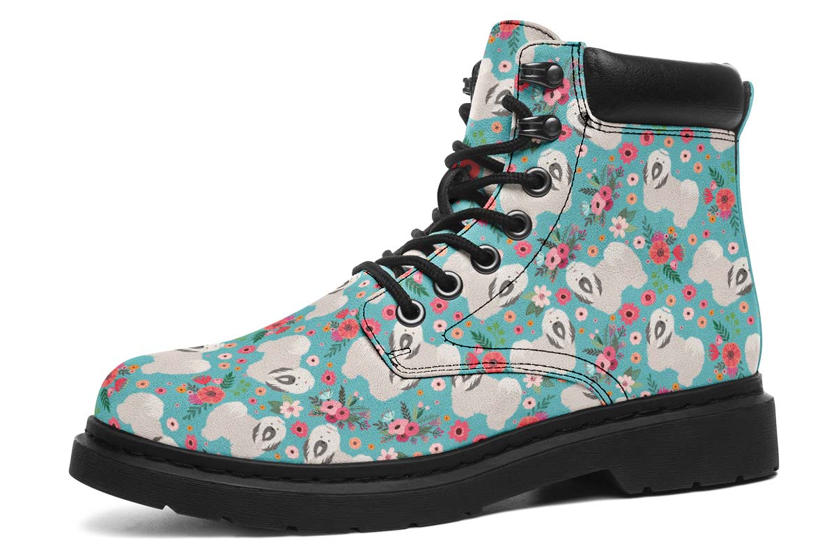 Havanese Flower Classic Vibe Boots