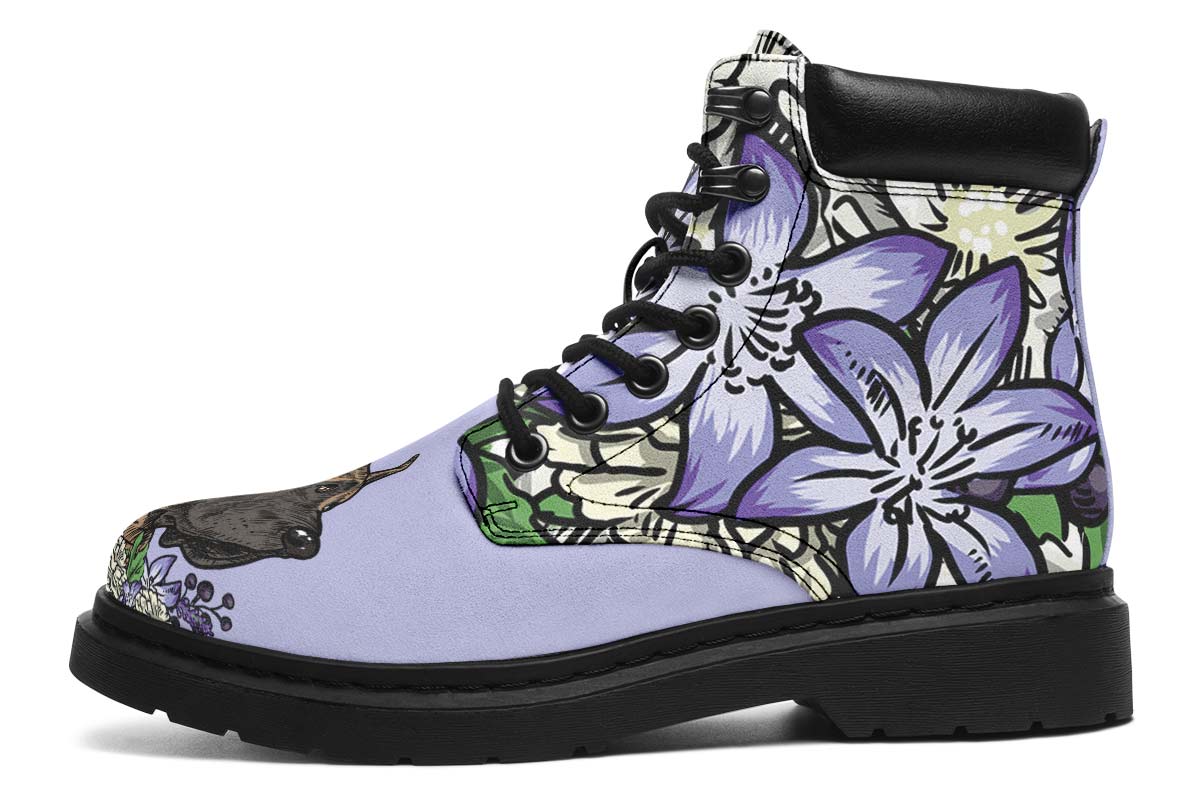 Illustrated Great Dane Classic Vibe Boots