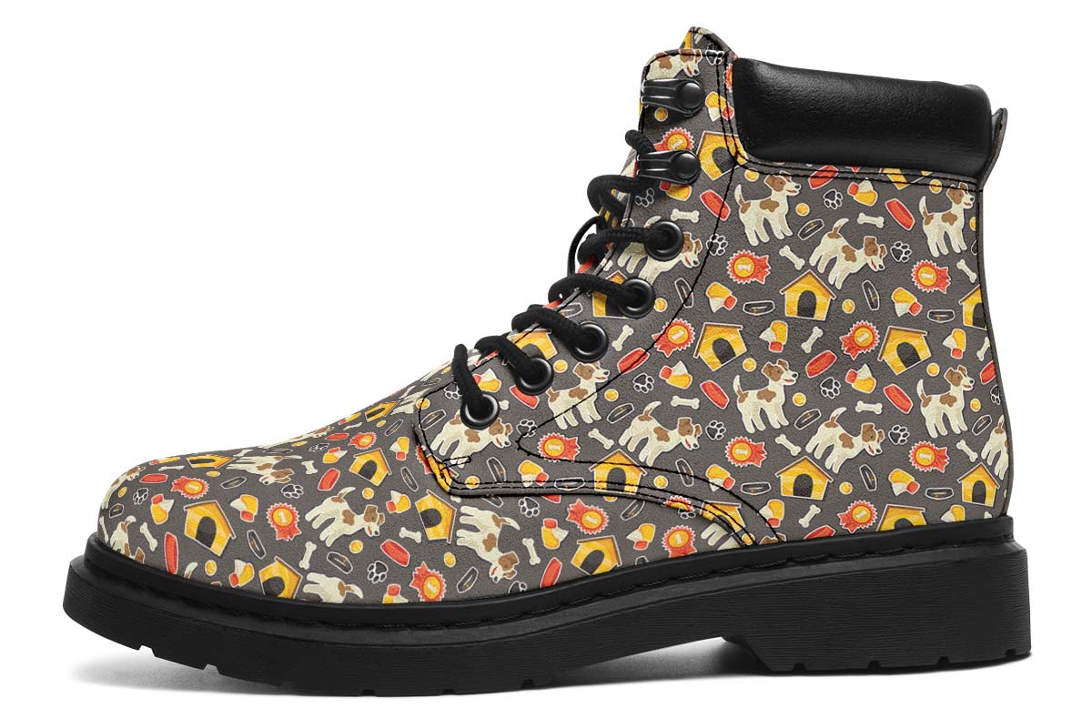 Jack Russel Pattern Classic Vibe Boots