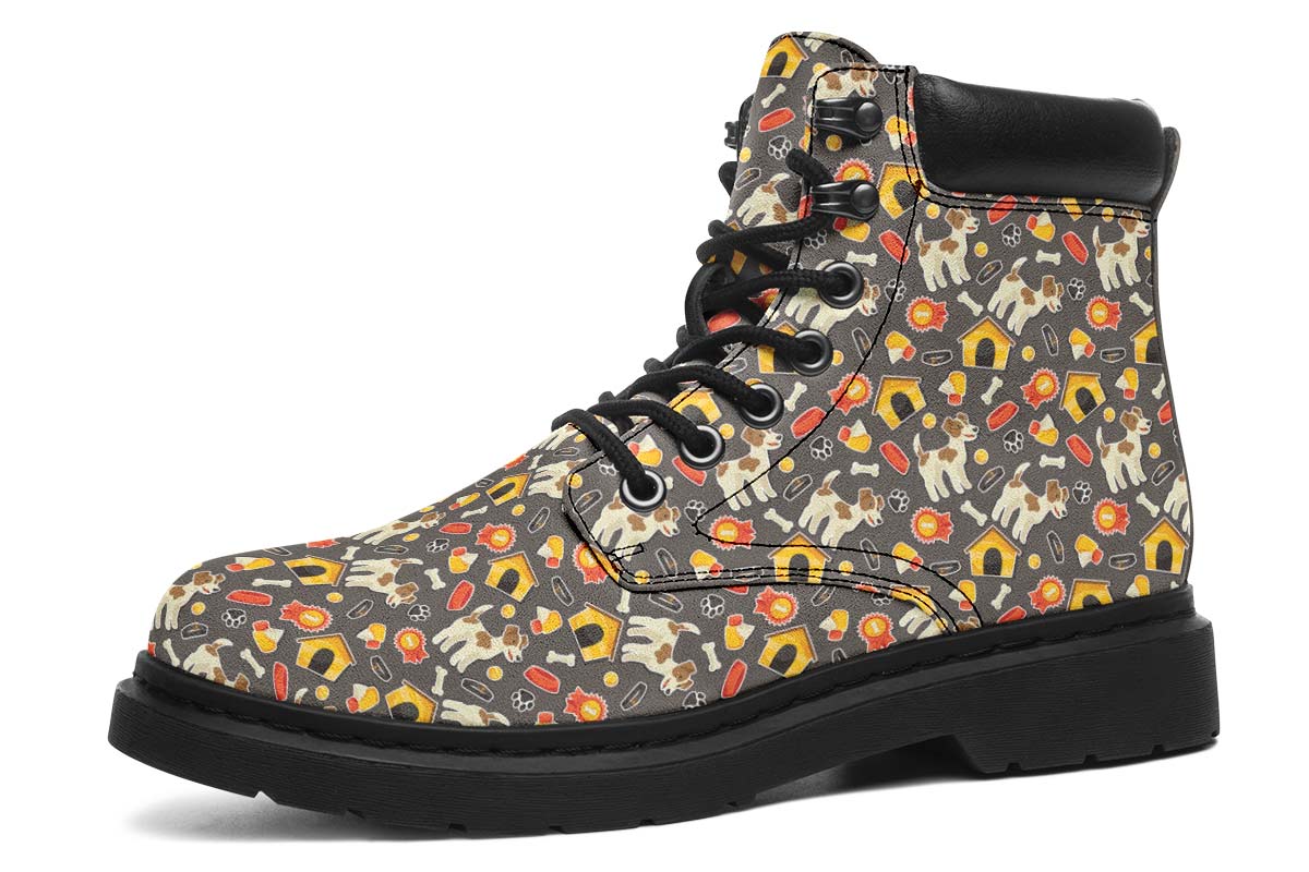 Jack Russel Pattern Classic Vibe Boots