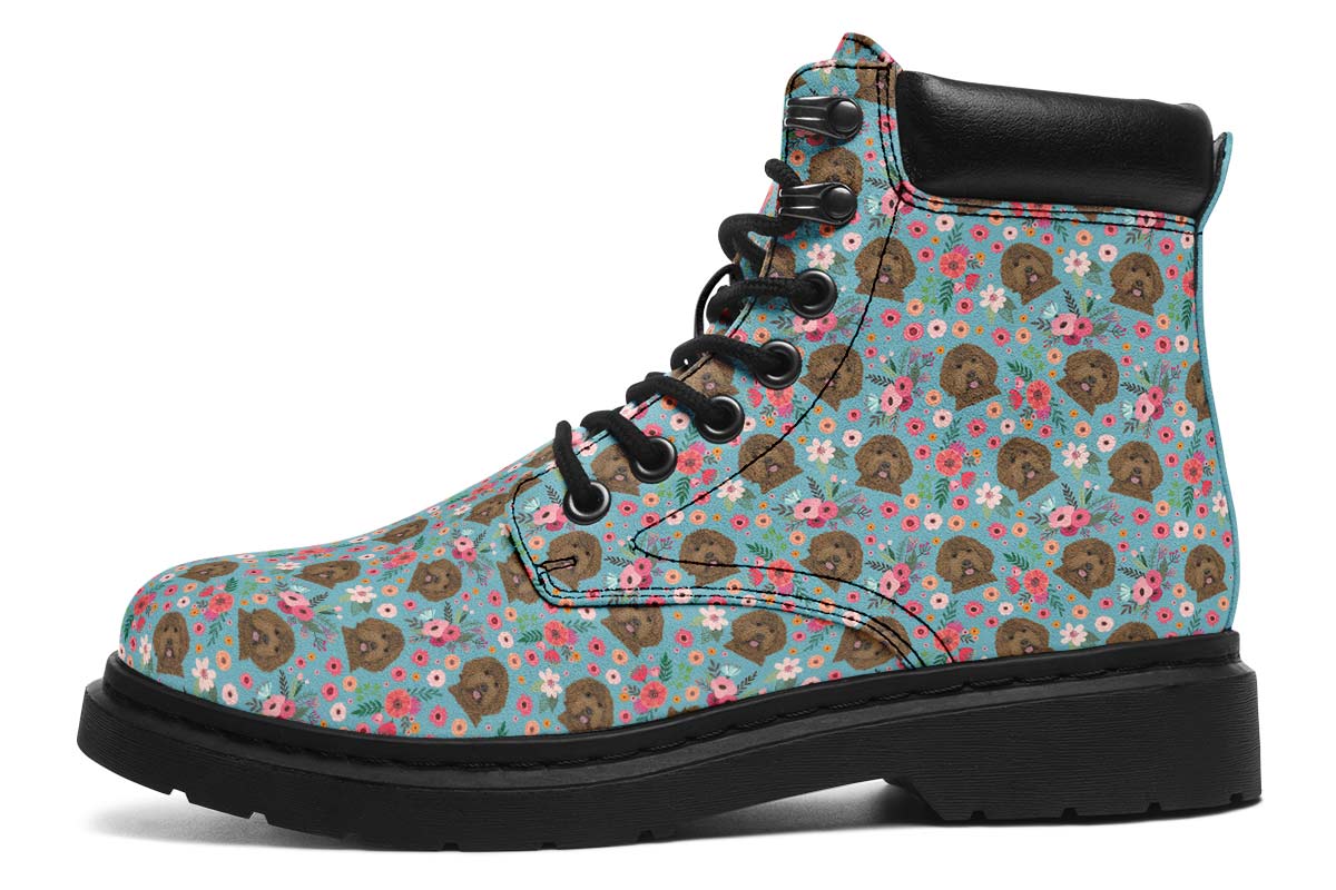 Labradoodle Flower Classic Vibe Boots