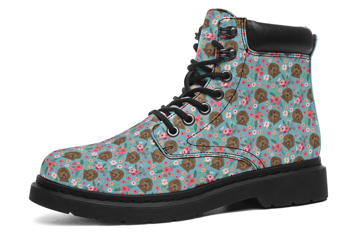 Labradoodle Flower Classic Vibe Boots
