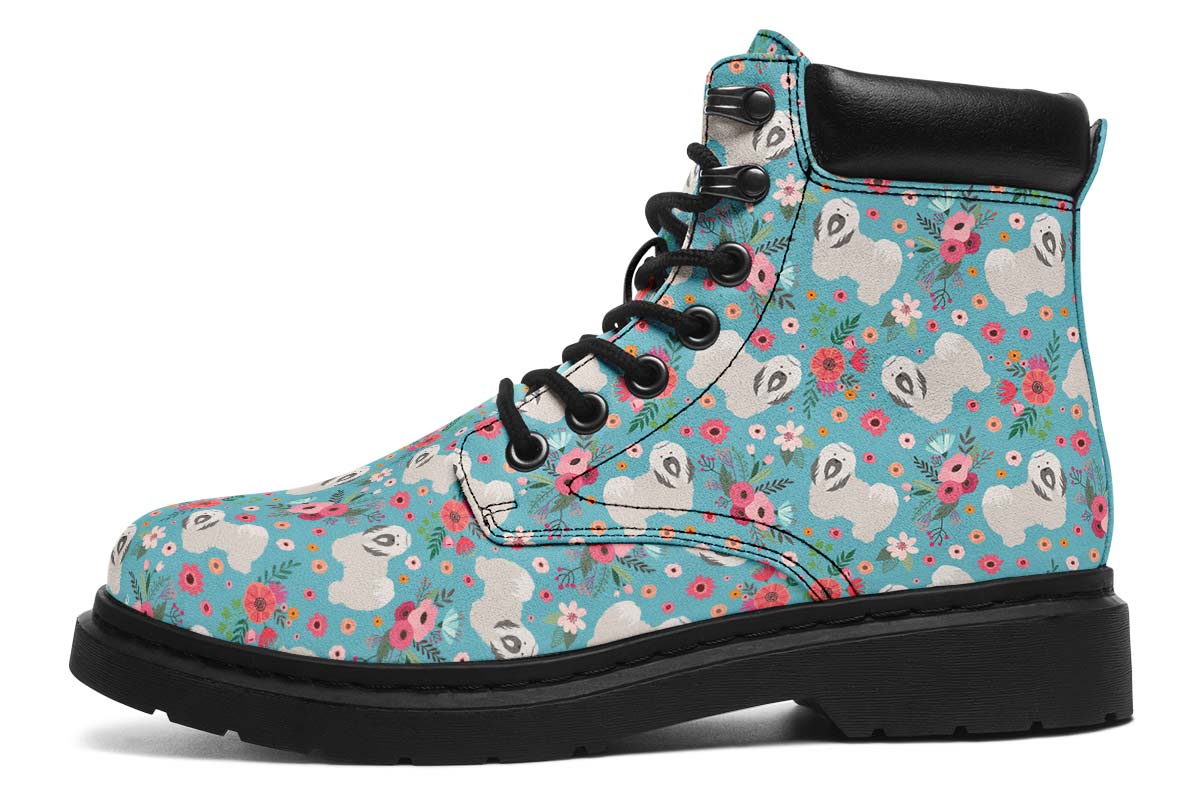 Lhasa Apso Flower Classic Vibe Boots