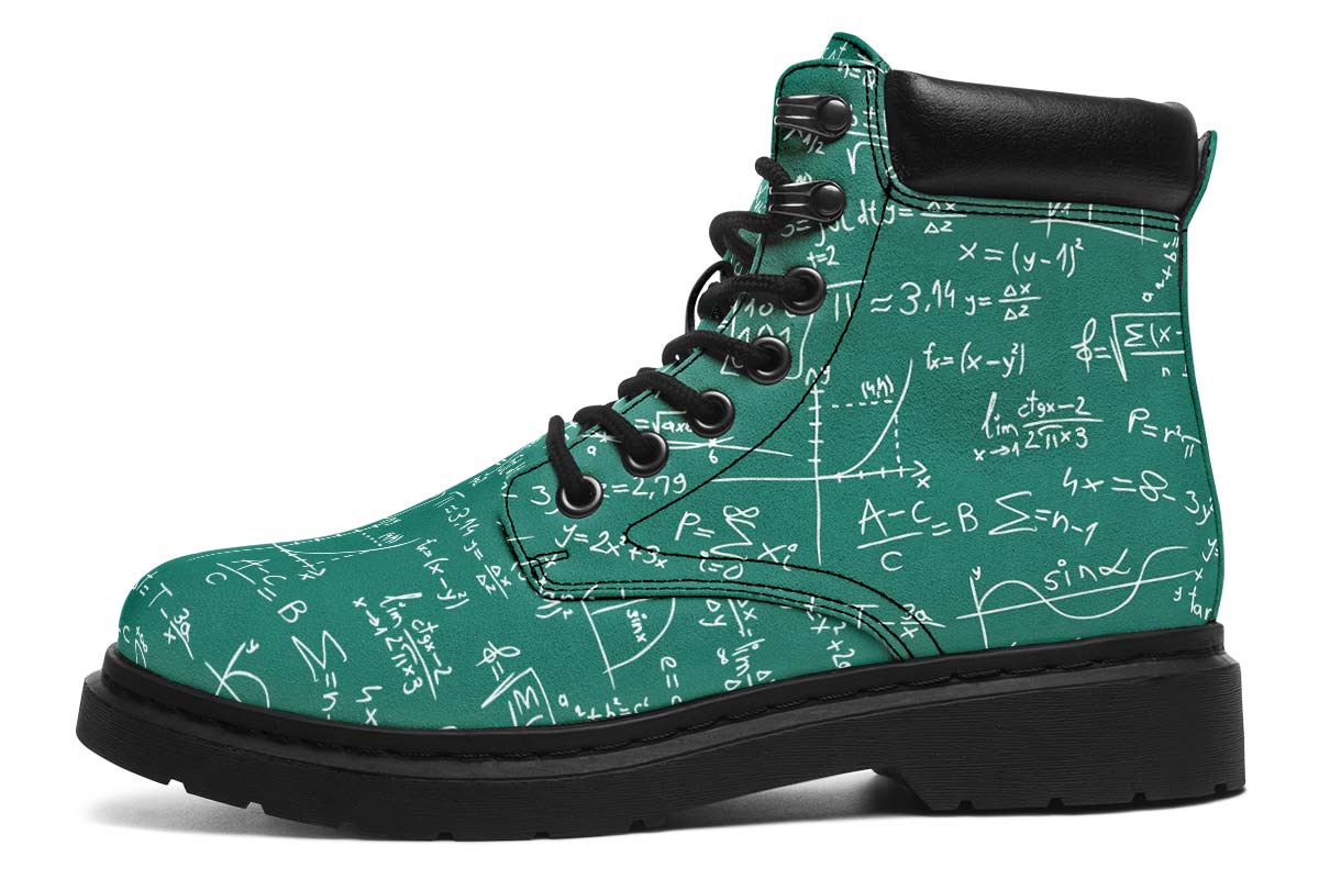 Math Formula Classic Vibe Boots