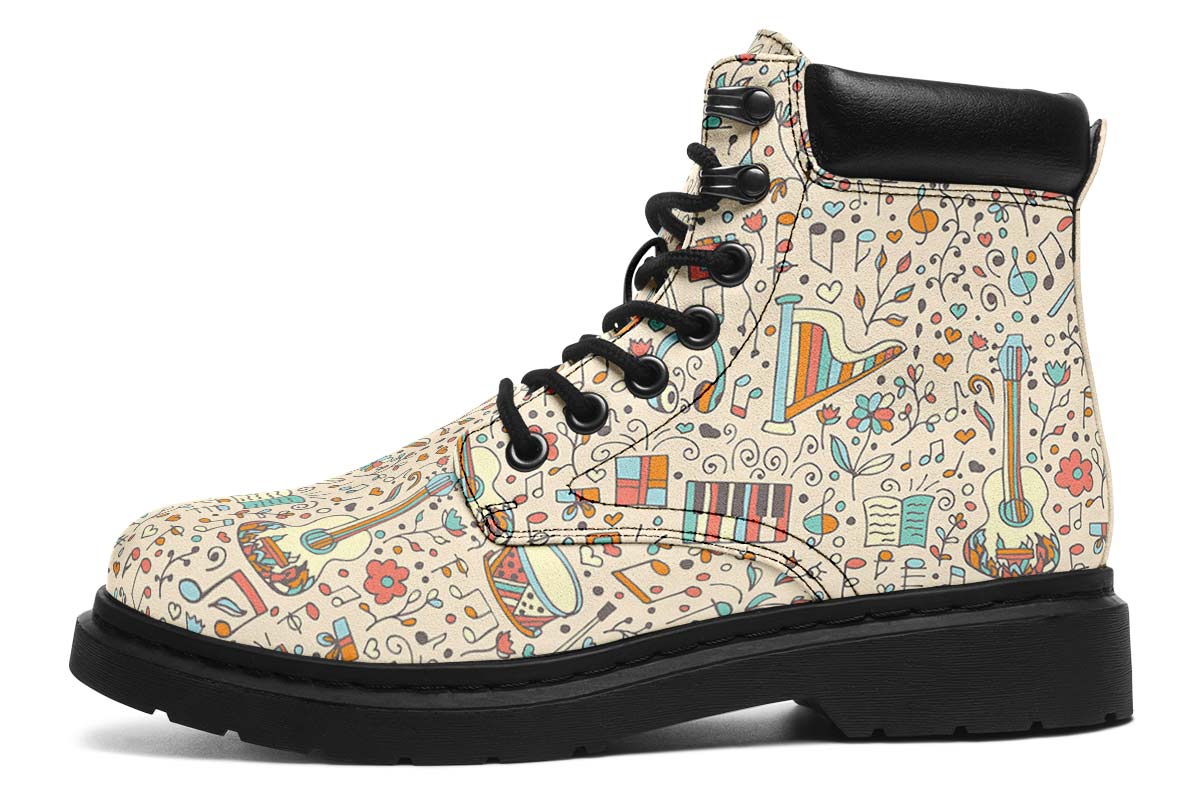 Music Doodle Classic Vibe Boots