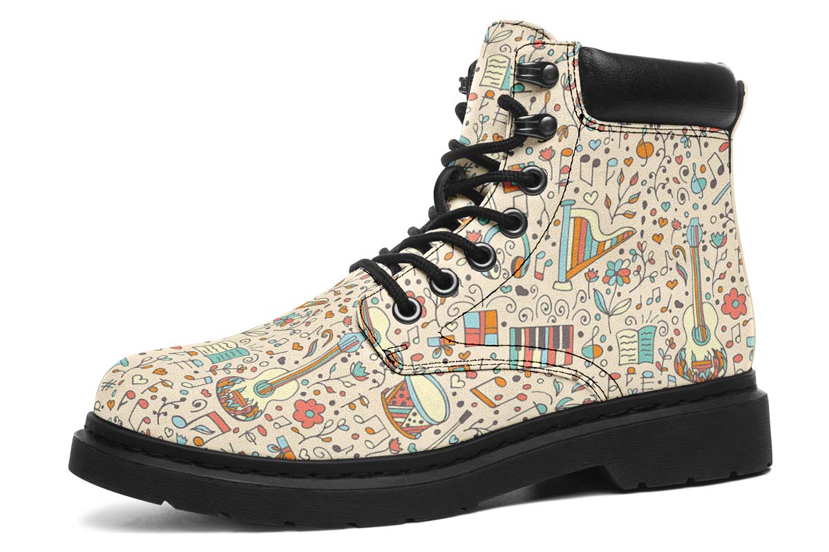 Music Doodle Classic Vibe Boots