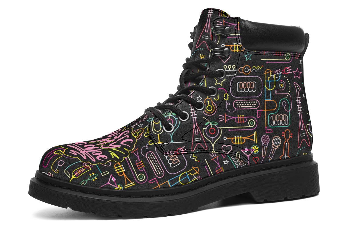 Neon Music Classic Vibe Boots