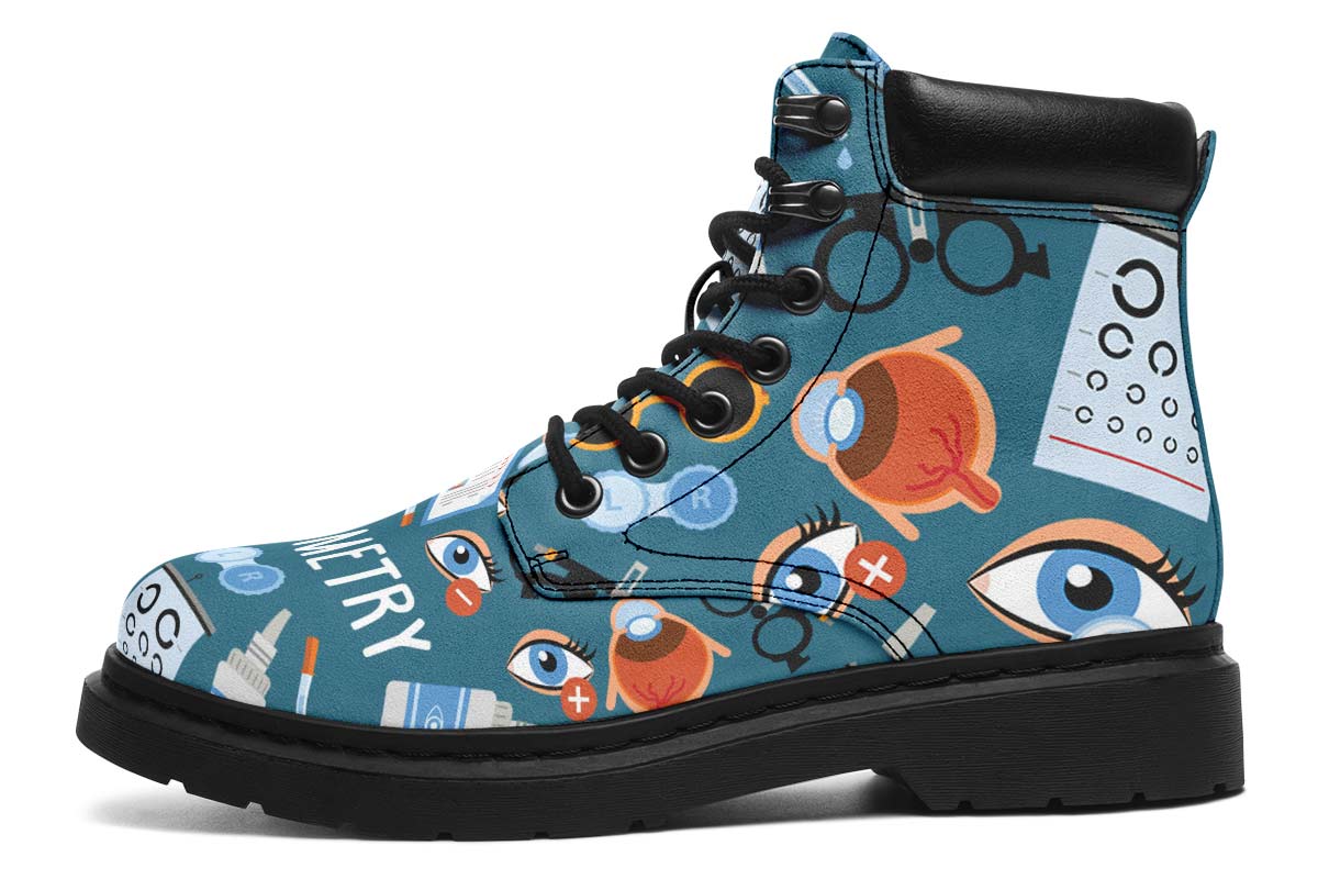 Optometry Themed Classic Vibe Boots