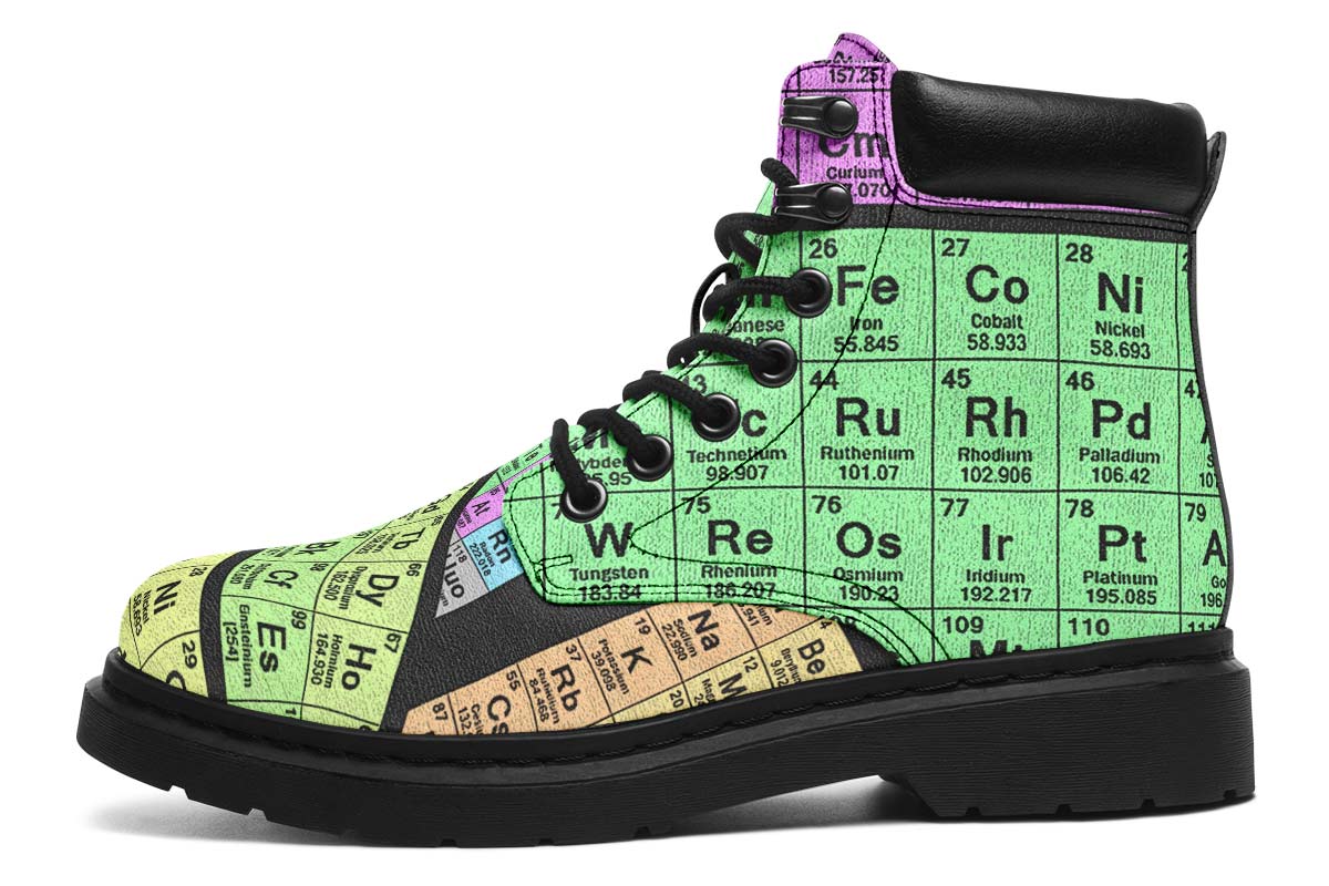 Periodic Table Classic Vibe Boots