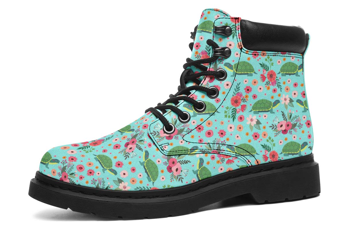Pet Turtle Flower Classic Vibe Boots