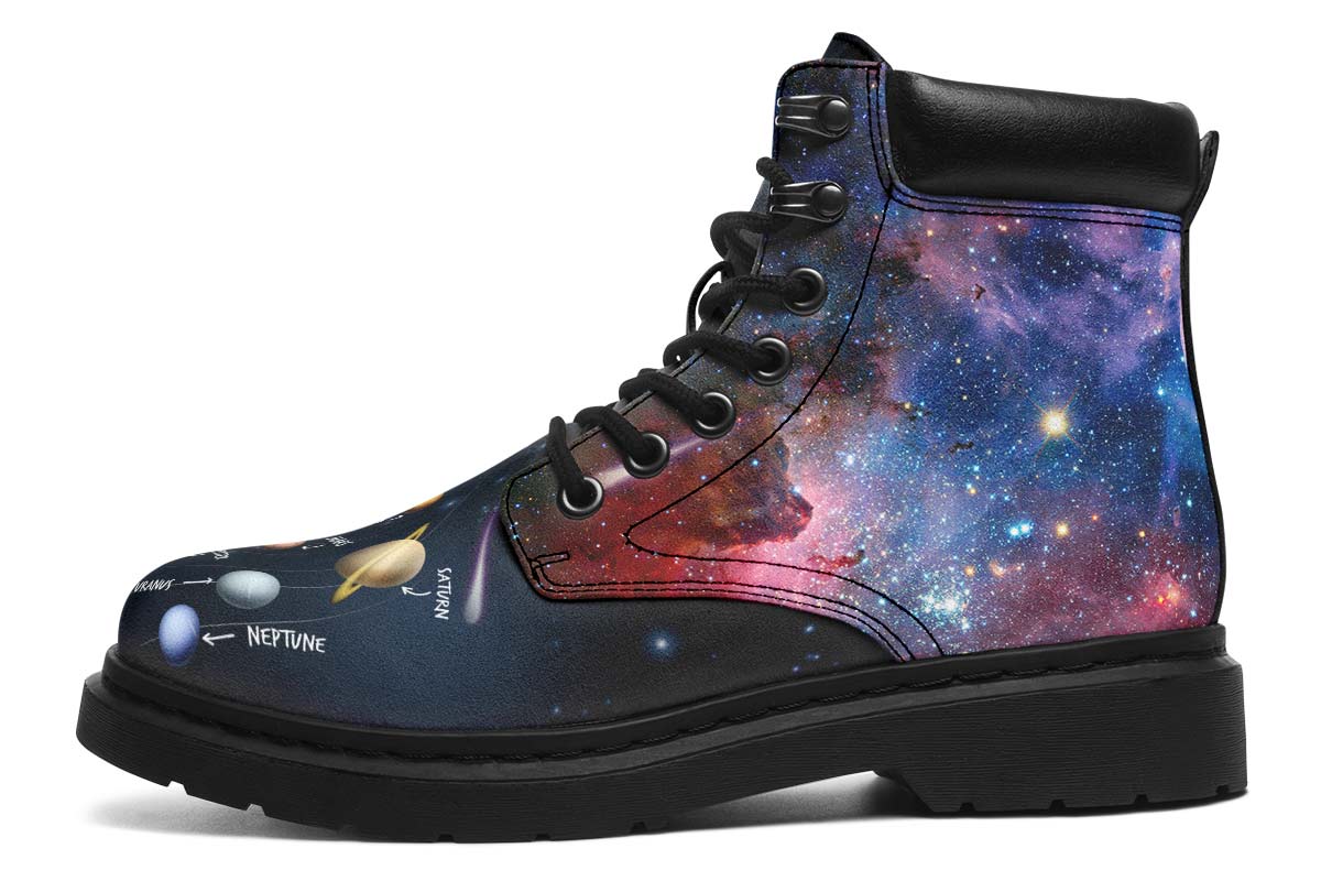 Solar System Diagram Classic Vibe Boots