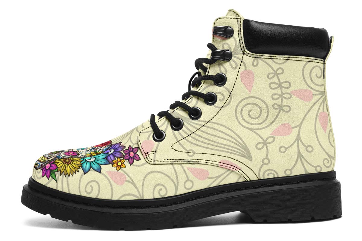 Sugar Skull Classic Vibe Boots