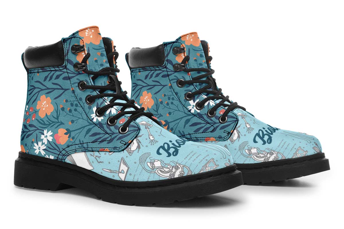 Vintage Floral Biology Classic Vibe Boots