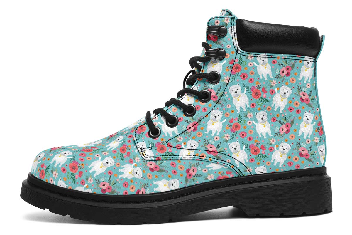 Westie Flower Classic Vibe Boots
