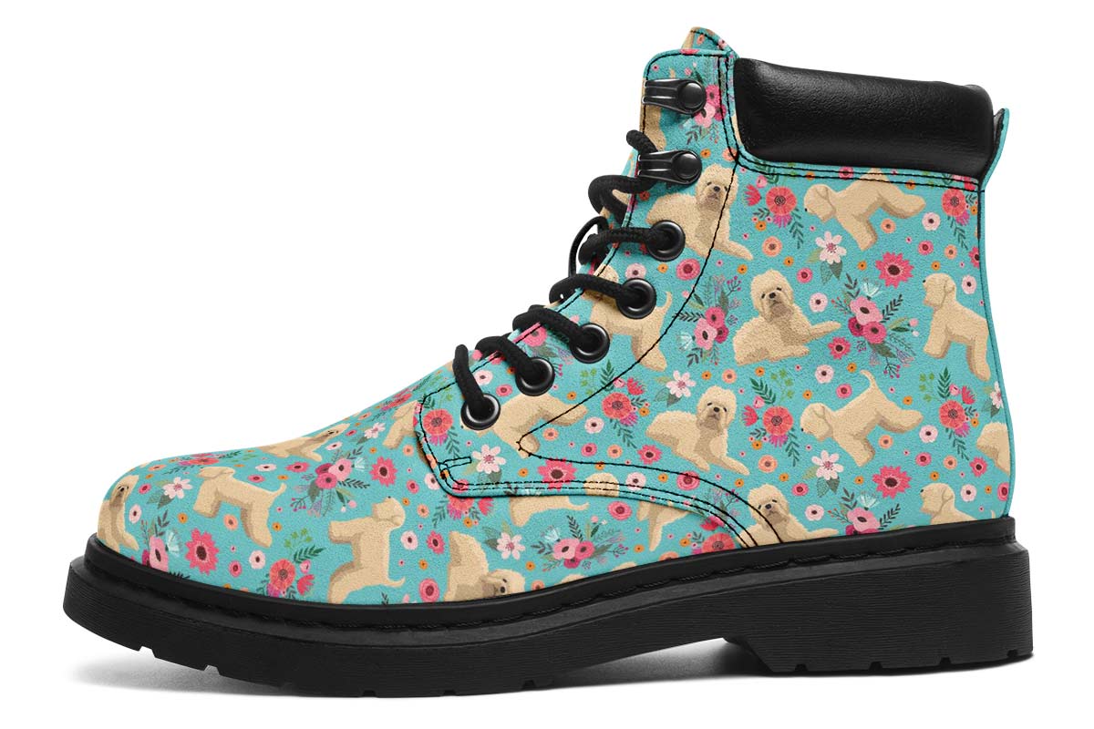 Wheaten Terrier Flower Classic Vibe Boots