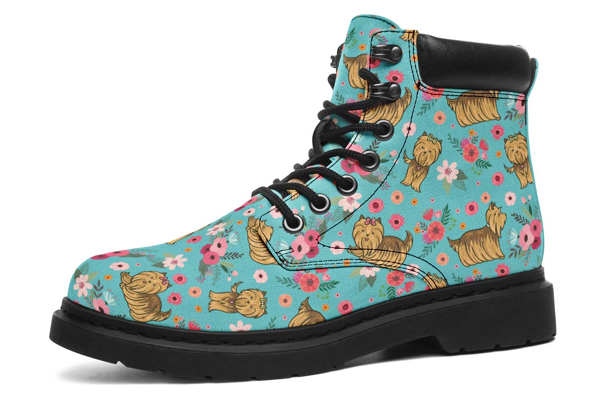 Yorkshire Terrier Flower Classic Vibe Boots