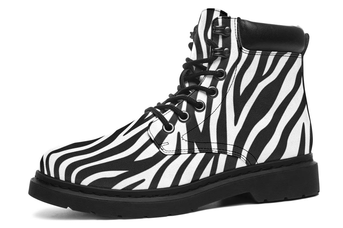 Zebra Print Classic Vibe Boots