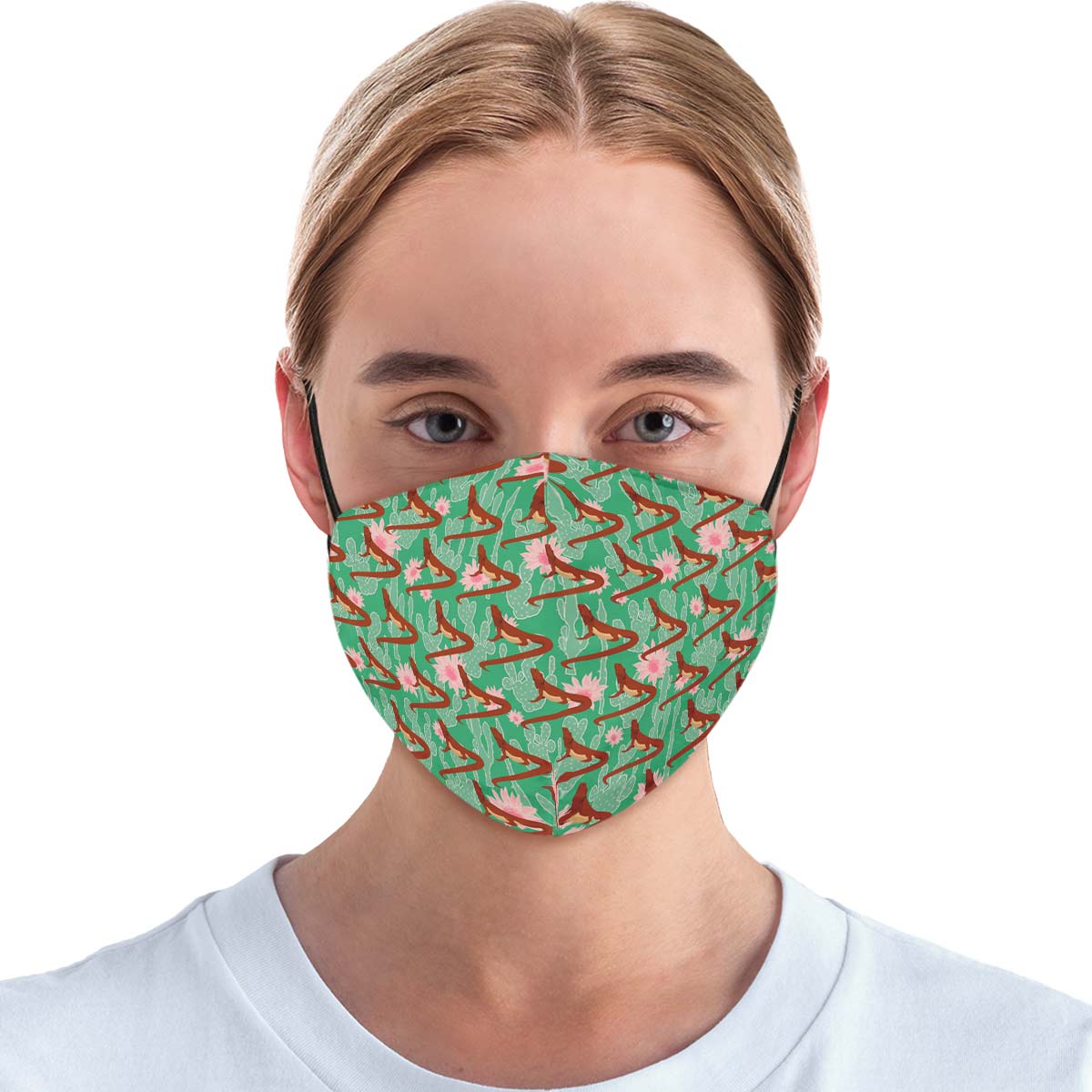 Bearded Dragon Pattern Face Cover