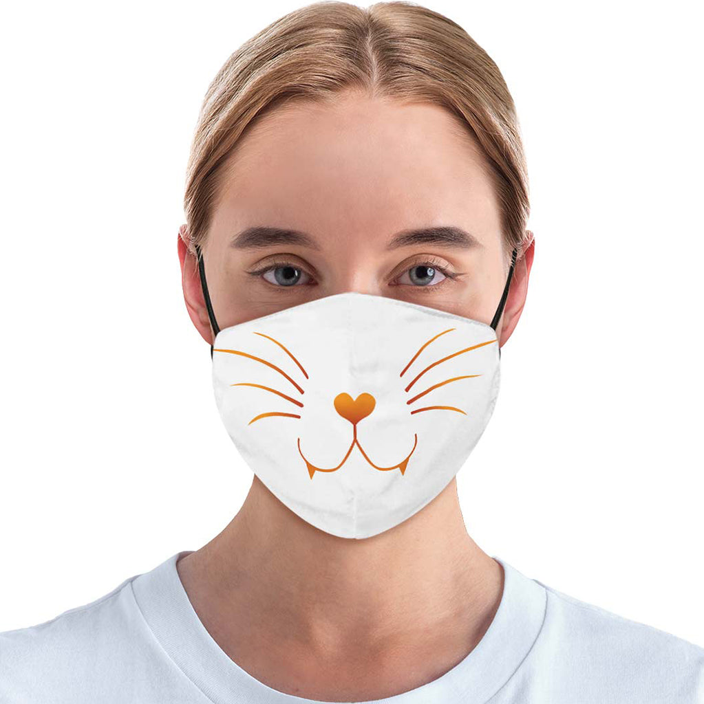 Spooky Cat Face Cover